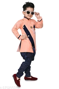 Boys Pretty Elegant Kids Sherwanis - 6 Month To 7 Years