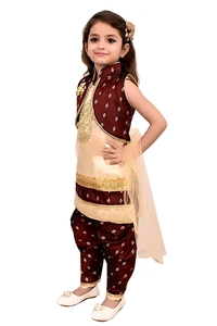 Girls Trending Styles Kurta Patiala Sets - 1 Year To 10 Years
