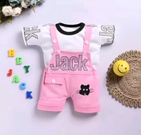 Boys & Girls Designer Dungarees - 0 Month To 12 Months