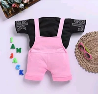 Boys & Girls Designer Dungarees - 0 Month To 12 Months