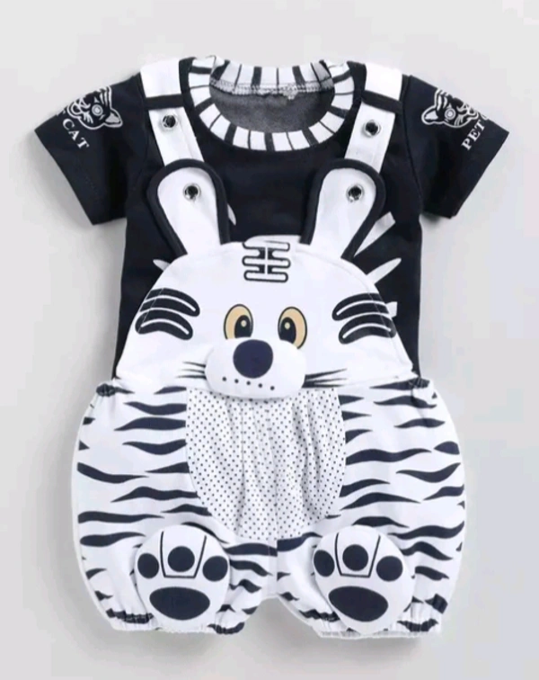 Fancy Kids Boy Dungarees - 0 Month To 18 Months