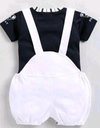 Fancy Kids Boy Dungarees - 0 Month To 18 Months