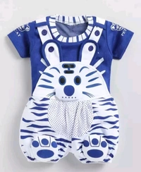 Fancy Kids Boy Dungarees - 0 Month To 18 Months