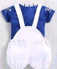 Fancy Kids Boy Dungarees - 0 Month To 18 Months