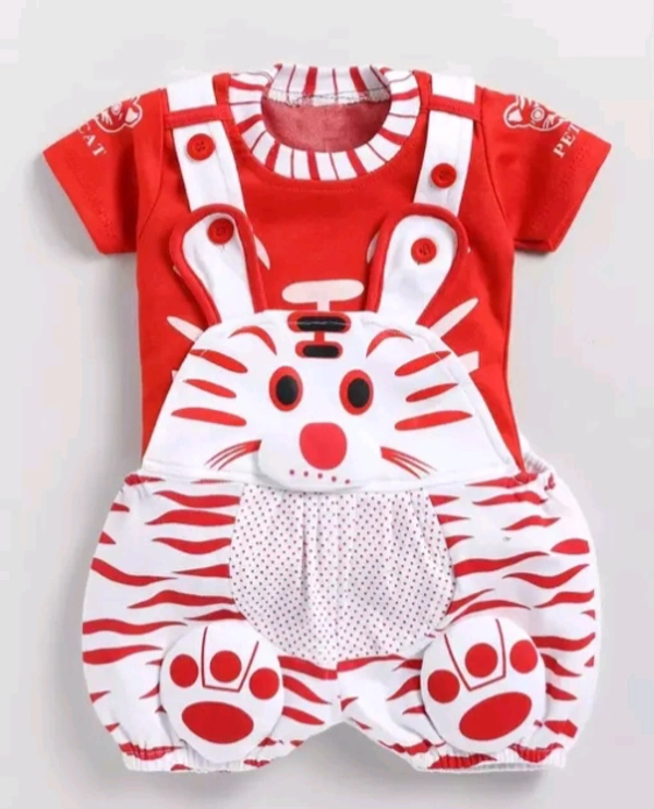 Fancy Kids Boy Dungarees - 0 Month To 18 Months