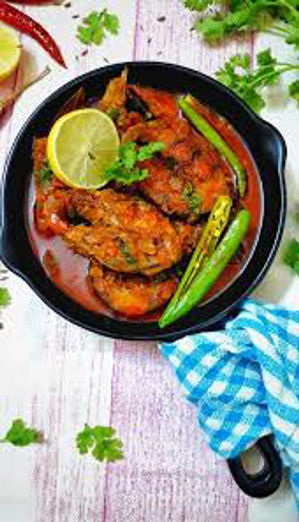 FISH CURRY  - Half Plate