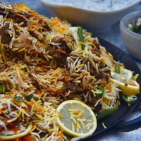 MUTTON BIRYANI  - Half