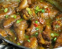 CHICKEN WINGS CURRY - Full (8 Pcs)