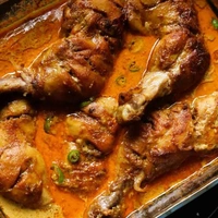 CHICKEN FULL LEG GREVY  - 1 full Leg