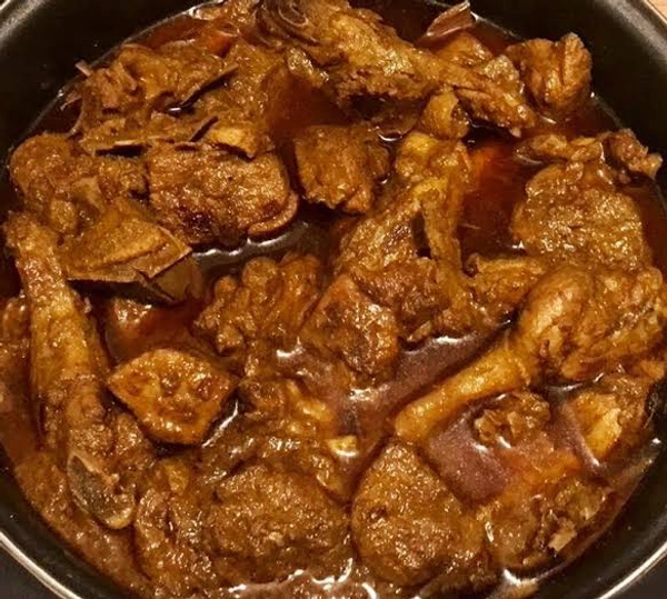 SHAHI DUCK CURRY  - Half