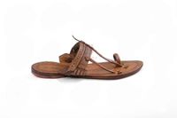 KOLHAPURI CHAPPAL  - White, 1 To 10