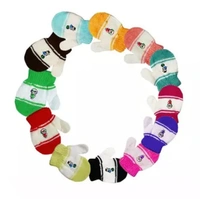 Baby Gloves, Warm Lovely Knitted Mittens, Mutthi (Multicolor) - 9-12 Months, 12 Piece
