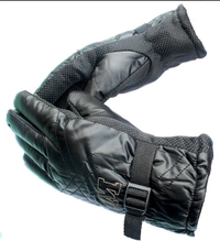 Men's and Women's Soft Fleece Waterproof Windproof Full Finger Bike Warm Spring Autumn Winter Gloves (Medium) - 2 Pair