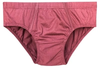 Men's Solid 100% Super-Combed Cotton Briefs || Keep Men Comfortable and Fresh Throughout The Day (Colors & Print May Vary)   - 6, 80 CM
