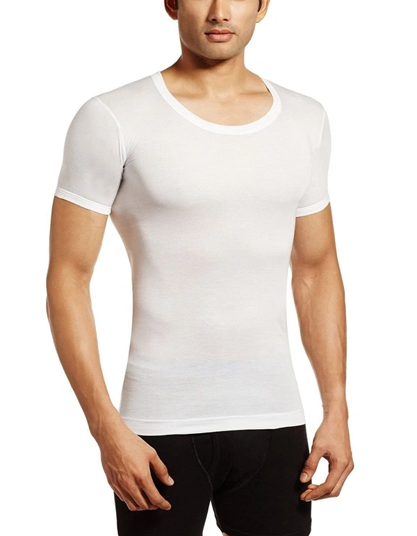 Inner Wear Vest, Cotton Baniyan, 100% Cotton Housiry || Cotton Vest Top Undershirt - 5, 100CM