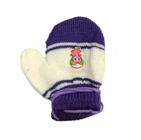 Baby Gloves, Warm Lovely Knitted Mittens, Mutthi (Multicolor) - 6-9 Months, 3 Pieces