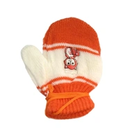 Baby Gloves, Warm Lovely Knitted Mittens, Mutthi (Multicolor) - 9-12 Months, 3 Pieces