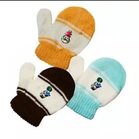 Baby Gloves, Warm Lovely Knitted Mittens, Mutthi (Multicolor) - 6-9 Months, 6 Pieces