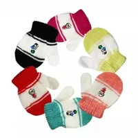 Baby Gloves, Warm Lovely Knitted Mittens, Mutthi (Multicolor) - 9-12 Months, 9 Pieces