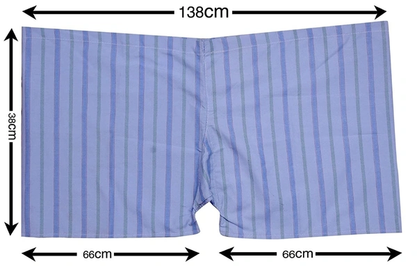 IGNOTO Cotton Underwear Patte wala Kaccha with String || Janghiya Nade vala Nekar Boxer for Men (Color: Assured) - 5