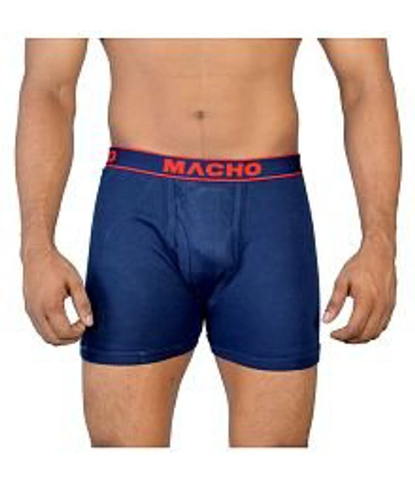 Amul Macho Men's Long Cotton Fine Trunk (Colour: Assorted) - 6, 100 CM