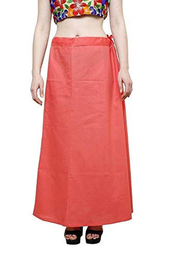 IGNOTO Readymade Saree Shapewear Petticoat for Women, Cotton Blended Shape Wear Dress for Saree (FREE SIZE)  - Mona Lisa