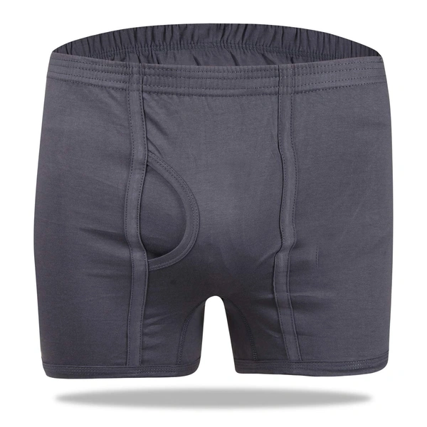 Men's Solid 100% Super-Combed cottonTrunks || Keep Men Comfortable and Fresh Throughout The Day (Colors & Print May Vary) - 2, 85 CM