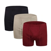 Men's Solid 100% Super-Combed Cotton Briefs || Keep Men Comfortable and Fresh Throughout The Day (Colors & Print May Vary)   - 2, 100 CM
