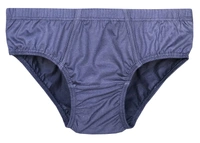 Men's Solid 100% Super-Combed Cotton Briefs || Keep Men Comfortable and Fresh Throughout The Day (Colors & Print May Vary)   - 4, 95 CM