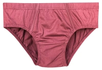 Men's Solid 100% Super-Combed Cotton Briefs || Keep Men Comfortable and Fresh Throughout The Day (Colors & Print May Vary)   - 3, 85 CM