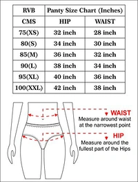 Super Comfort Cotton Stretch Brief || Mid Waist Panty For Women/Girls (Colors & Print May Vary) - 6, 95CM