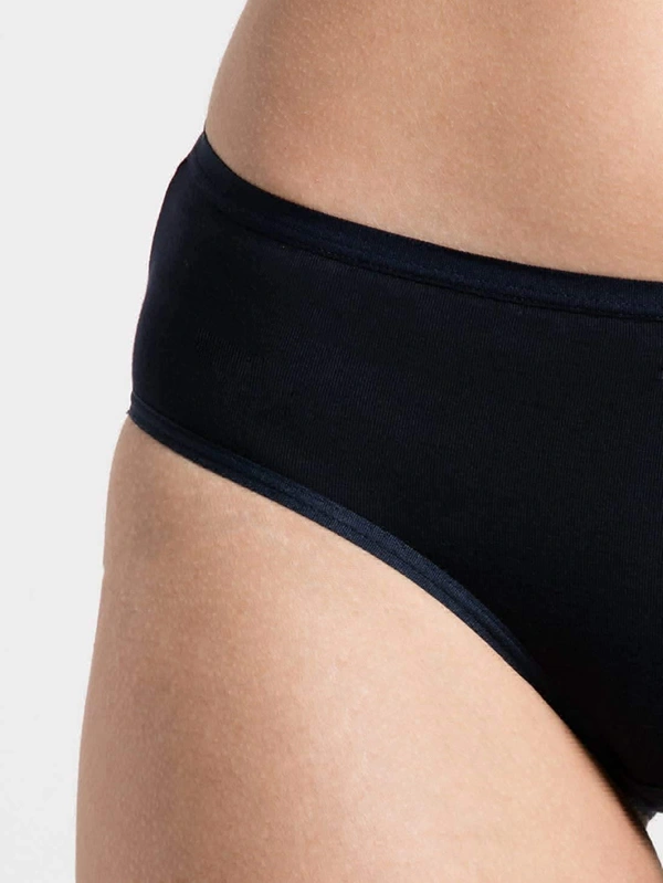 Super Comfort Cotton Stretch Brief || Mid Waist Panty For Women/Girls (Colors & Print May Vary) - 4, 100CM