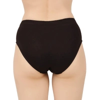 Super Comfort Cotton Stretch Brief || Mid Waist Panty For Women/Girls (Colors & Print May Vary) - 4, 100CM