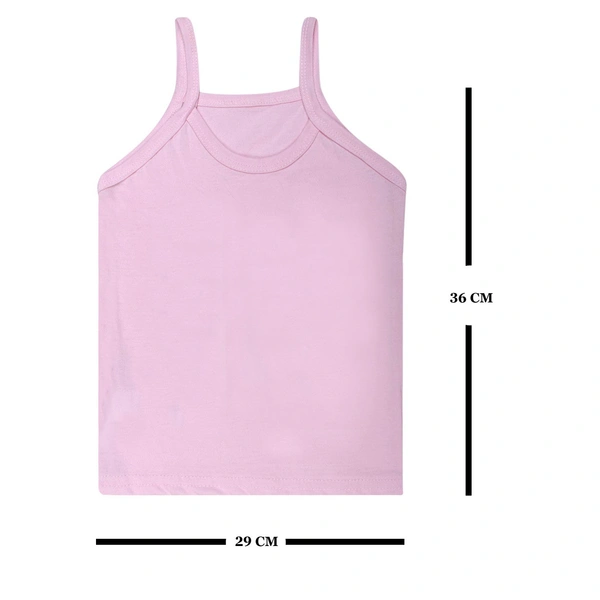 Super Soft Camisole Slips / Sameez || Comfortable Sameez for Women & Girls (Multi-Coloured, Free size, Assorted) - 9, 4-5 Years
