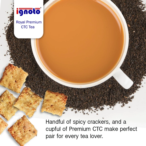IGNOTO Royal Premium tea 250G || Garden fresh strong Black CTC tea || Assam Kadak Chai - 4