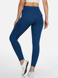 Yoga Track Pants Gym Legging Tights Studio Pant with Pockets for Women - Blue