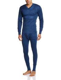 Men's Thermal Wear Set (Upper + Lower) || (Ultra Soft Feel & Superior Comfort and Warmth) Winter Body Warmer - 80CM