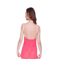 IGNOTO Babydoll Lingerie for Women || Nightwear, Honeymoon Sleepwear Baby doll Dress for Ladies || 132-BLK - NBE0201-P&W