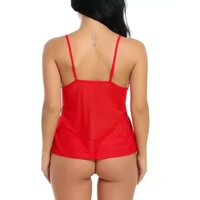 IGNOTO Babydoll Lingerie for Women || Nightwear, Honeymoon Sleepwear Baby doll Dress for Ladies || 132-BLK - 199-RED