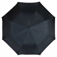 Black 2-Fold Umbrella Water Proof || Rain, Sun & UV Rays Protection Umbrella for Men and Women - 1