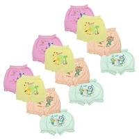 (0 Size) (Pack of 6 Vest, 6 Bloomers)) Set of Baby, Kids Inner Wear Vest & bloomers || Unisex Printed Cotton Panty || 100% Cotton Housiry With Cartoon Print - 12, Multicolor, 3-6 Months