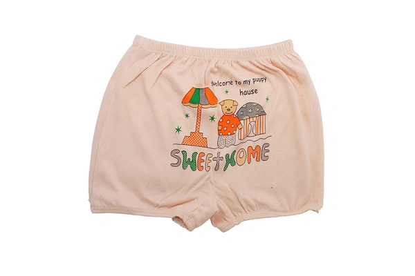 (0 Size) (Pack of 6 Vest, 6 Bloomers)) Set of Baby, Kids Inner Wear Vest & bloomers || Unisex Printed Cotton Panty || 100% Cotton Housiry With Cartoon Print - 12, White, 6-9 Months