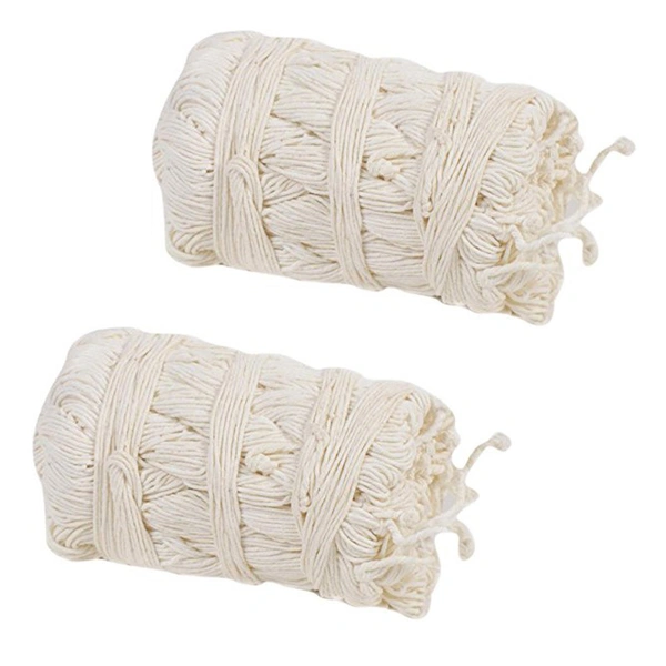 IGNOTO White Cotton Janeu, Holy Thread, Sacred Thread||Janeu for Puja||Made of Pure Cotton Dhaga||Yagnopaveeth||Upanayan Sanskar Dhaga - 40 Pieces