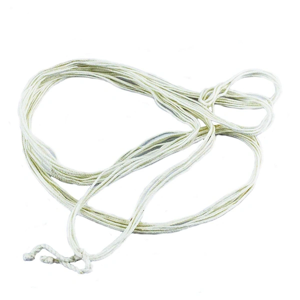 IGNOTO White Cotton Janeu, Holy Thread, Sacred Thread||Janeu for Puja||Made of Pure Cotton Dhaga||Yagnopaveeth||Upanayan Sanskar Dhaga - 20 Pieces