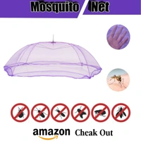 IGNOTO Polycotton Mosquito net for New Born Baby/Kids || King and Queen Size Bed/Double Bed/machardani for indoor/outdoor) - 2, 6-12 Months