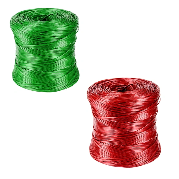 Plastic Binding Rope Roll 400 Meters for Home/Garden and Commercial Use || Assorted Color || Sutli Dori Thread Cord Twine String Role Bundle For Packaging Boxes, Diy, Tie Plants, Craft - 2