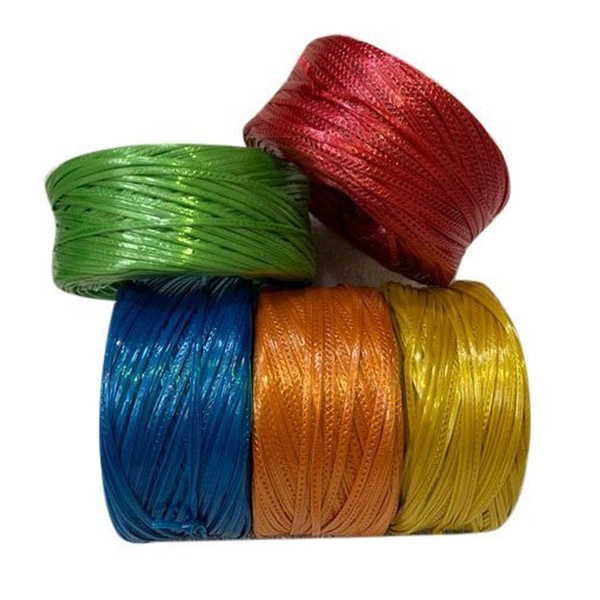 IGNOTO Plastic Binding Rope Roll for Home/Garden and Commercial Use || Assorted Color || Sutli Dori Thread Cord Twine String Role Bundle For Packaging Boxes, Diy, Tie Plants, Craft) - 20