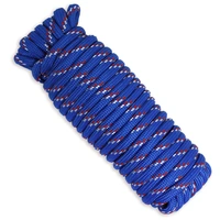 IGNOTO Nylon Anti-Rust and Anti Slip Laundry Clothesline String || Twisted Multipurpose Outdoor Clothes Drying Wire (Multi-Colour/Assorted)) - 40 Meter