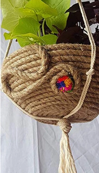 100% Natural Thick Jute Hemp Rope 10MM Strong String Craft Twine for DIY & Arts Crafts,Christmas Gift Packing,Cat Scratch Post, Bundling,Floristry - 20 Meter