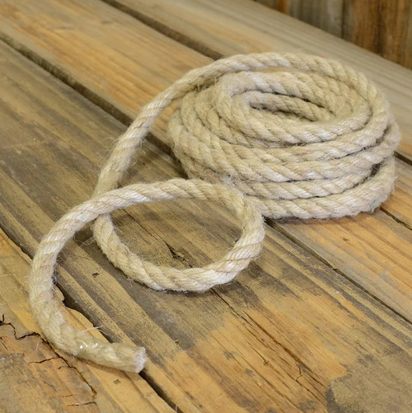 100% Natural Thick Jute Hemp Rope 10MM Strong String Craft Twine for DIY & Arts Crafts,Christmas Gift Packing,Cat Scratch Post, Bundling,Floristry - 10 Meter
